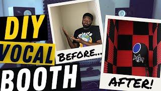 How To Make A  VocalRecording Booth Out Of ANY Closet  DIY BUDGET FRIENDLY & RENTER EDITION