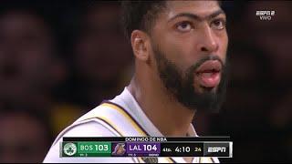 Anthony Davis Full Play vs Boston Celtics  022320  Smart Highlights