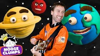  Planets Song  Learn the Solar System with Mooseclumps  Educational Songs for Kids