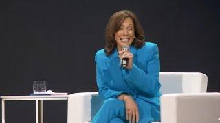 Vice President Kamala Harris speaks at 2024 Essence Festival of Culture