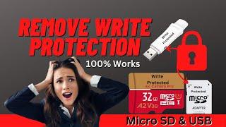 How to Remove Write Protection from USB Drive in Windows