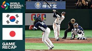 Korea vs. Japan Game Highlights  2023 World Baseball Classic