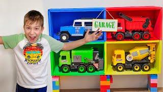 Darius wants more cars for his new garage  Kidscoco Club