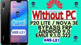 Huawei P20 lite FRP Bypass 2020  Huawei ANE-LX1 FRP BYPASS without pc