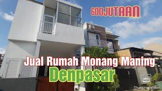 Rumah Dijual 3 Kamar Monang Maning Denpasar Bali