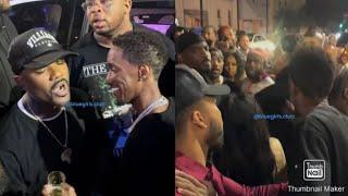 Ray J And Lemuel Plummer Go At It After Run Into Each Other Outside Of Glorilla Party