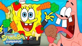 SpongeBobs CHAOTISCHSTE Essen  SpongeBob Schwammkopf