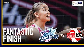 Creamline Cool Smashers’ FANTASTIC FINISH vs CIGNAL  2024 PVL INVITATIONAL CONFERENCE