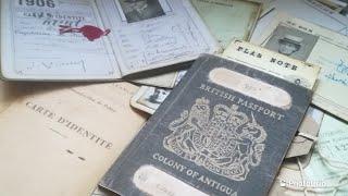 Create your vintage passport and an ID