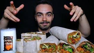 ASMR  ÇİĞ KÖFTE MUKBANG  DORITOSLU ÇİĞ KÖFTE  Mukbang ASMR