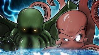 The Kraken vs. Cthulhu - Rap Battle - ft. PE$O PETE & LEECHY