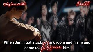 #16 When Jimin got stuck in dark room and his hyung came to Rescue him @daydreamers1319