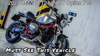 2024 BMW R 12 NINE T Option 719 - cold start engine sound walkaround