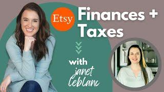 HOW TAXES WORK for Etsy sellers Etsy finances explained