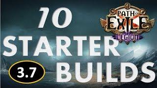 Path of Exile 3.7 - 10 Great Builds to start the Legion League