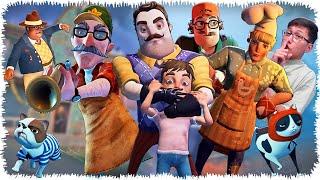 Сәлем көршіні басынан соңына дейін өттім Hello Neighbor 2