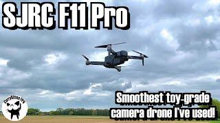 SJRC F11 Pro 4K.  Smoothest of the toy-grade camera quads so far  Supplied by Cafago