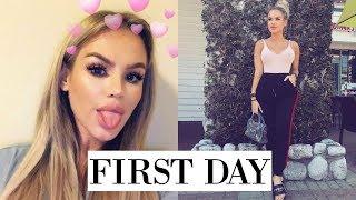 first day of class vlog  DailyPolina