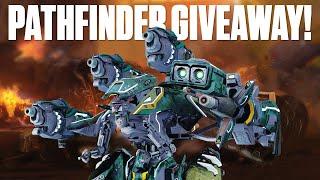 SUPER BOOSTED Pathfinder With ALL Speed Skills + War Robots Pathfinder Giveaway