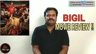 Bigil Review by Filmi craft Arun  Vijay  Nayanthara  Atlee  A.R.Rahman