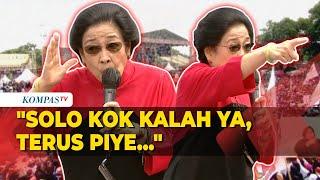 FULL Sambutan Megawati saat Kampanye Akbar Ganjar-Mahfud di Solo