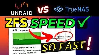 UNRAID vs. TrueNAS - The Ultimate ZFS Pool Performance Showdown at 40Gbit