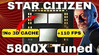 Star Citizen 5800X vs 5800X3D + RTX 4090 Unlocking Maximum FPS