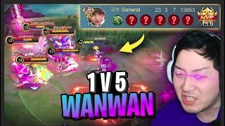 Play this OP marksman for lots of insane kills  Mobile Legends Wanwan