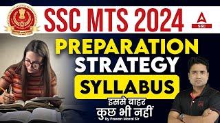 SSC MTS 2024 Preparation Strategy  SSC MTS Syllabus 22024 By Pawan Moral