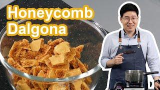 Korean Honeycomb Toffee  a.k.a. Mega Dalgona