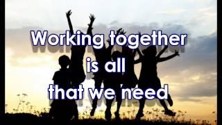 Working Together - a song of unity cooperation community children - Chris Loughrin Lakewood Waukazoo