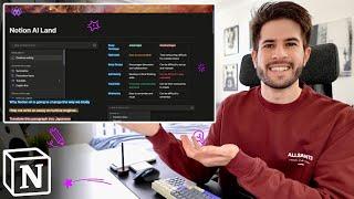 Notion AI is AMAZING - How to use Notion AI Tutorial & Examples