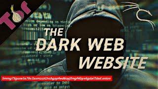 How to make  a DARK WEB WEBSITE on a kali Linux 