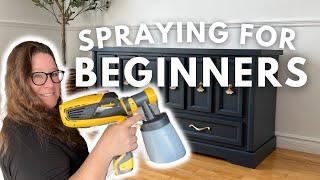 Get a SUPER SMOOTH finish with a PAINT SPRAYER