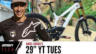 Angel Suarezs Brand New YT Tues 29er  GMBN Tech Pro Bike