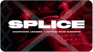 Splice Film Elements Overlay Pack  Film Leaders Countdowns Markers Artifacts 6K Resolution