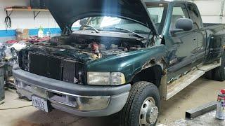 Dodge Ram Cummins Engine shuts off when headlights are turned on blower motor not working...FIXED