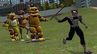 THE FNAF RUN  Garrys Mod