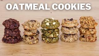 Healthy Oatmeal Cookies – 5 Easy Recipes