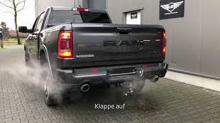 Underground Exhaust Dodge RAM 2020 Stage 2 Sound Klappenauspuff 5.7 V8 Hemi