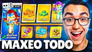 COMPRO TODO el NUEVO *BRAWL PASS PLUS* + DROP LEGENDARIO y 54 DROPS