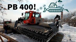 Stu Bought a PistenBully 400 Snowcat Delivery Utah Backwoods