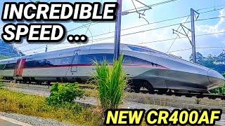 NEW CR400AF Incredible Indonesia High Speed Train Made In China