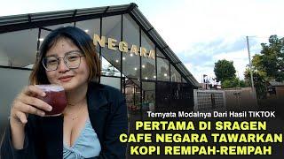 PERTAMA DI SRAGEN CAFE NEGARA MENYEDIAKAN KOPI REMPAH REMPAH