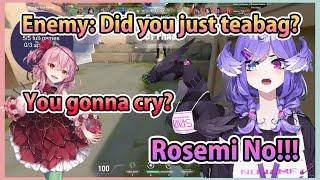 Rosemi roasted the enemy for being mad at Selen【Nijisanji】