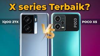 HAMPIR IDENTIK? iQOO Z7x vs POCO X5 Camera & Gaming Test 