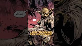 ¿Cómo Yoda Supo que Dooku MATÓ a Yaddle? #StarWars #Yoda #Yaddle #Dooku