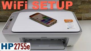 HP DeskJet 2755e WiFi Setup.