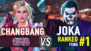 T8  Changbang Lidia vs JoKa #1 Ranked Feng  Tekken 8 High Level Gameplay