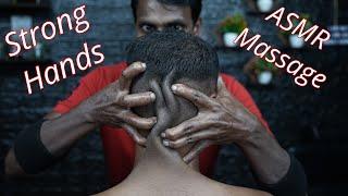 Strong Hands Deep Tissue Head Massage By Sadhan Barber  ASMR Head Massage Therapy For Better Sleep